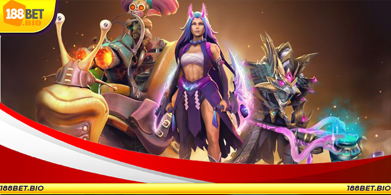 Các Char trong Dota 2 có thiết kế ấn tượng